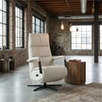 Leren relaxfauteuil met hartbalans Core, Huis en Inrichting, Fauteuils, Bohemian, Industrieel, Modern, Scandinavisch, Nieuw, Ophalen of Verzenden