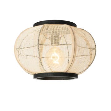 Oosterse plafondlamp bruin - Rob, Verzenden, Nieuw