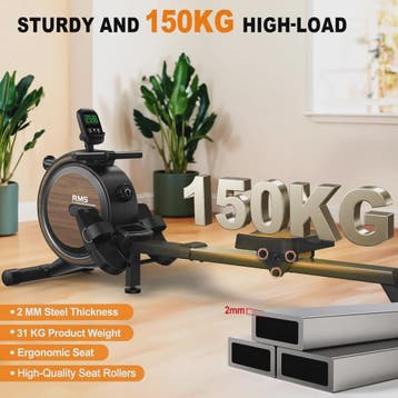 MettleMatic RM5 Magneet Roeitrainer met Bluetooth, 16 Weerst, Sport en Fitness, Verzenden, Nieuw