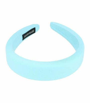 Haarband Diadeem 3cm – Dik Gevuld – Effen Kleur – Handmade –, Nieuw