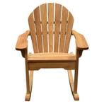 Canadian bearchair schommelstoel teak, Ophalen of Verzenden, Nieuw, Teakhout