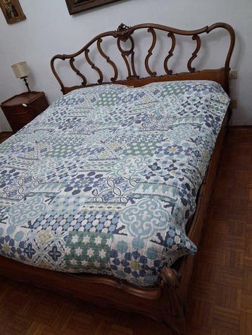 La Permanente Mobili Cantù - Bed - Walnoot -