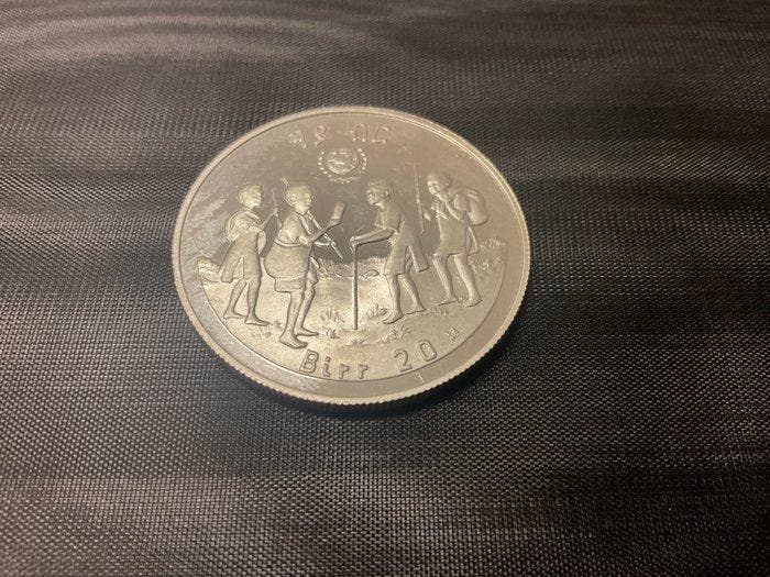 Ethiopië. 20 Birr 1980 (Zonder minimumprijs), Postzegels en Munten, Munten | Europa | Niet-Euromunten