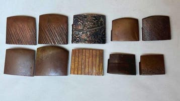10 habaki voor katana, zwaard, wakizashi, tanto-set - Japan