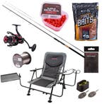 Ultimate Complete Feeder Chair Fishing Set, Verzenden, Nieuw