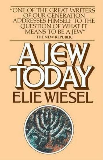 A Jew Today 9780394740577 Elie Wiesel, Boeken, Verzenden, Gelezen, Elie Wiesel