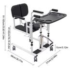 Hydraulische Verpleegstoel – Verstelbaar met Splitzitting, Huis en Inrichting, Stoelen, Verzenden, Nieuw