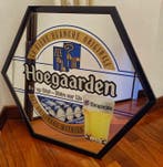 Hoegaarden - Spiegel - Glas, Hout - Quadro Reclamesbord