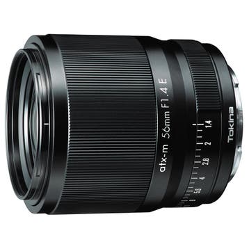 Tokina ATX-M 56mm Plus AF f/1.4 E, Ophalen of Verzenden, Nieuw, Standaardlens
