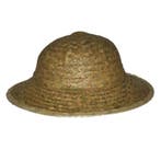 Tropenhelm - safari helmhoed - riet - volwassenen - verkle.., Ophalen of Verzenden, Nieuw