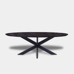 Tafel Ovaal Eikenhout  Matrix  180x90, Nieuw