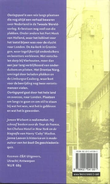 Oorlogspad - J. Wielaert 9789021541891, Verzenden, Gelezen, J. Wielaert