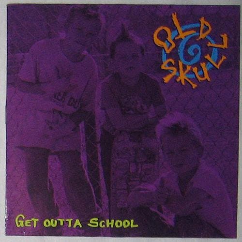 LP gebruikt - Old Skull - Get Outta School, Cd's en Dvd's, Vinyl | Rock, Zo goed als nieuw, Verzenden