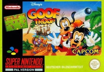 MarioSNES.nl: Goof Troop Lelijk Eendje - iDEAL!, Ophalen of Verzenden, Gebruikt