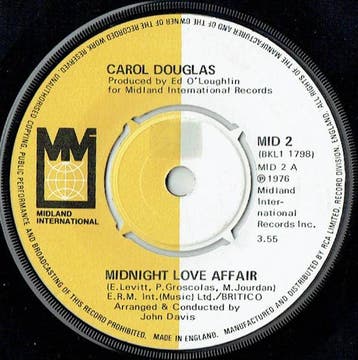 Carol Douglas - Midnight Love Affair, Ophalen of Verzenden, Gebruikt