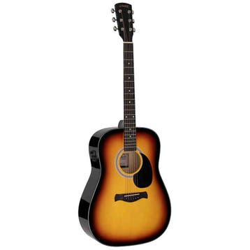 Nashville GSD-60-ESB Dreadnought Elektro Akoestische Gitaar, Ophalen of Verzenden, Nieuw