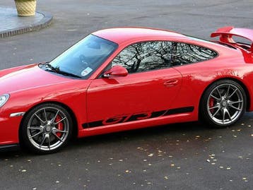 99999955701 Porsche GT3 - Side Decal. 997, Verzenden