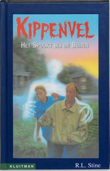 Het spookt bij de buren / Kippenvel - R.L. Stine, Boeken, Kinderboeken | Jeugd | 10 tot 12 jaar, Verzenden, Gelezen, R.L. Stine