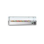 GGM Gastro | Opzetkoelvitrine ECO - met glazen afdekplaat -, Verzenden