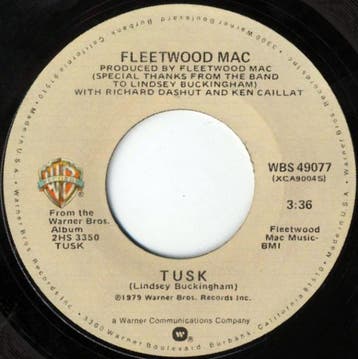 Fleetwood Mac - Tusk / Never Make Me Cry, Cd's en Dvd's, Vinyl | Pop, Ophalen of Verzenden, Gebruikt
