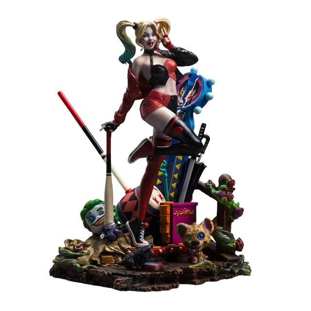 Iron Studios Figuur DC Comics - Harley, Verzamelen, Beelden en Beeldjes, Verzenden