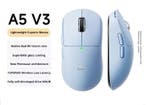 Ultralichte Gaming Muis 26000 DPI Draadloos Low Latency, Computers en Software, Muizen, Verzenden, Nieuw