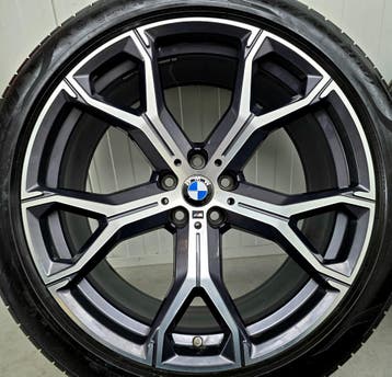 BMW X5 X6 G05 G06 741M 21 inch velgen zomerbanden breedset, Auto-onderdelen, Banden en Velgen, 275 mm, Banden en Velgen, Nieuw