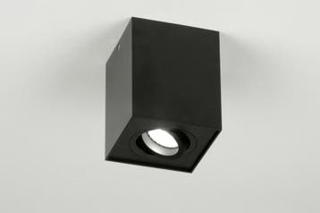 Rietveld Spots - Zwart - Metaal, Verzenden, Nieuw