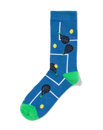 HEMA Sokken voor volwassenen smash or pass blauw 2+1 gratis, Verzenden, Nieuw, Blauw