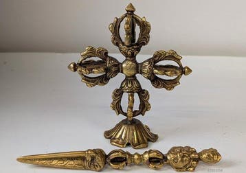 Dorje ( Vajra) - Brons - 1990-2000