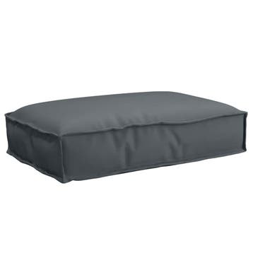 vidaXL Kussen Oxford Stof Antraciet 60 x 40 x 8 cm, Verzenden, Nieuw