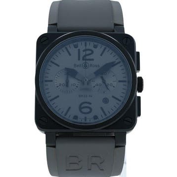 Bell & Ross - BR03-94 Chronograph Date - BR03-94-S - Heren -, Nieuw