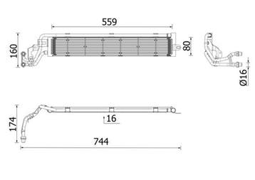 Radiateur o.a: Audi, Cupra, A3 Sportback (8VA - 8VF), Ophalen of Verzenden, Nieuw, Audi