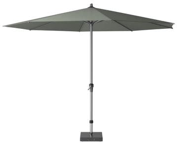 Platinum 350Ø Riva antraciet frame olive doek - Parasol, Nieuw