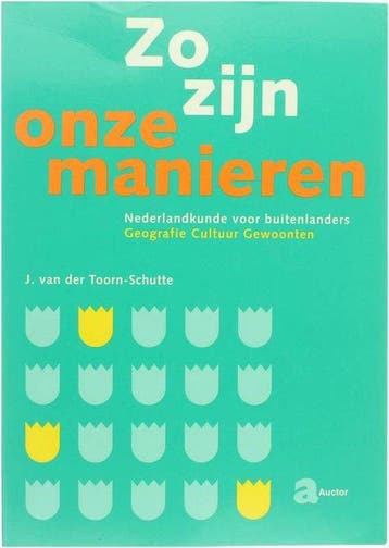 Zo zijn onze manieren - van der Toorn - Schutte, Boeken, Verzenden, Zo goed als nieuw