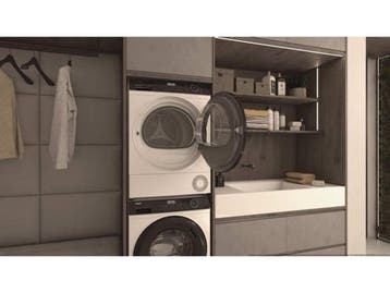 Haier HD90-B939E-DF - Wasdroger - 9 kg, Verzenden, Zo goed als nieuw