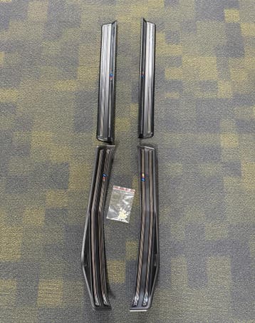 BMW E46 instaplijsten M3-stijl – Sedan/Touring 1999-2005, Nieuw, Links, BMW