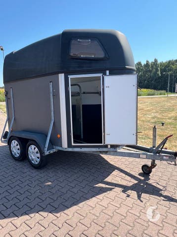 Leuke Hotra 2-Paards trailer uit 2008!, Ophalen, Zo goed als nieuw, 2-paards trailer