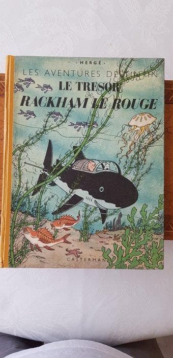 Tintin T12 - Le Trésor de Rackham Le Rouge (A24) - C - 1, Boeken, Nieuw