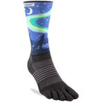 Injinji Womens Trail Midweight Crew  Paars/Blauw/Geel - 35-, Verzenden, Nieuw, Kleding