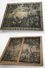 Royal - handgemakt - Birds in nature scène - Tapijt - 148 cm, Antiek en Kunst, Antiek | Kleden en Textiel