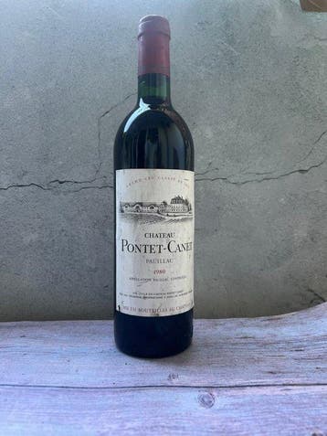 1980 Chateau Pontet-Canet - Pauillac 5ème Grand Cru Classé -, Nieuw
