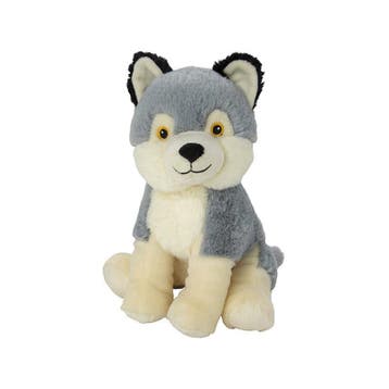 Nature Planet wolf knuffel - pluche - 25 cm - bosdier, Verzenden, Nieuw