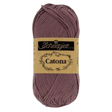 Scheepjes Catona 25g - 526 Ashes - Haakgaren / Breigaren, Ophalen of Verzenden, Nieuw, Breien of Haken, Wol of Garen