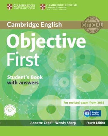 Boek Objective First - 4th edition students book with answe, Boeken, Verzenden, Zo goed als nieuw