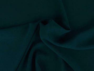 Chiffon stof - Donker petrol - Per 15 of 50 meter, Blauw, 120 cm of meer, Ophalen of Verzenden, Polyester