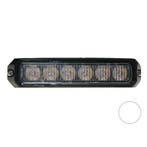 LED flitser 6-voudig compact Wit, Ophalen of Verzenden, Nieuw
