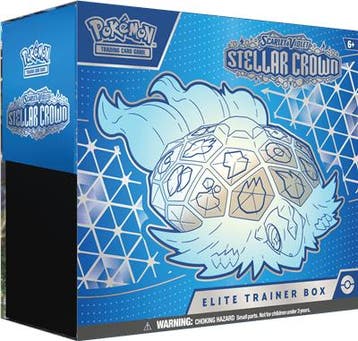 Stellar Crown Elite Trainer Box, Ophalen of Verzenden, Nieuw, Losse kaart, Foil