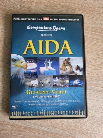DVD - Aida - Giuseppe Verdi (2003), Alle leeftijden, Verzenden, Gebruikt
