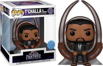 Funko TChalla on Throne - Funko Pop! Deluxe - Black Panther, Verzenden, Nieuw